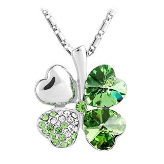 Recensioni dei clienti per Collana Shamrock con cristalli austriaci Peridot verde | tripparia.it