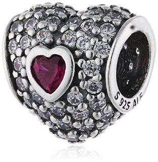 Pandora - Charm, Zirconia, Argento