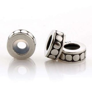 Recensioni dei clienti per Regalo Generale Sterling Silver tappo di gomma Curve Dot rotonda per Pandora, Biagi, Chamilia, Troll e più braccialetti | tripparia.it