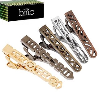 Recensioni dei clienti per BMC 5pc Mens Mix metallo color acciaio inossidabile ha tagliato modello out clip Tie bar | tripparia.it