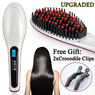 Recensioni dei clienti per Gearmax® Professional Hair Styling raddrizzatori dei pennelli automatico della spazzola di aria calda Raddrizzatori Crest elettrico capelli lisci pettine raddrizzatore spazzola di ferro con display a cristalli liquidi (bianco) | tripparia.it