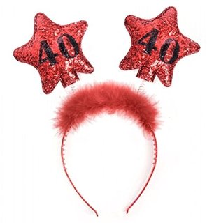 Recensioni dei clienti per Deely 40 ° compleanno festa hairband | tripparia.it