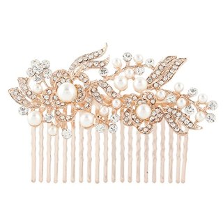 Recensioni dei clienti per MAI FAITH® cristallo Gatsby Ispirato Avorio Colore simulato Pearl pettine - Clear-20-Denti-Rose-Gold-Tone | tripparia.it