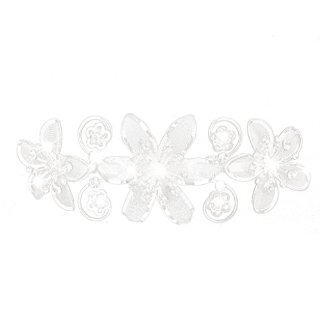 Recensioni dei clienti per Lega donne fiore Comb Strass Wedding Hairpin nuziale accessori per capelli | tripparia.it