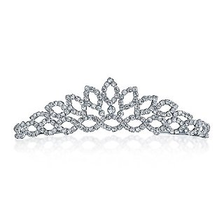 Recensioni dei clienti per Nuziale dei monili di Bling cristallo placcato d'argento della principessa Crown Tiara strass | tripparia.it