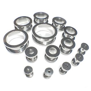 Recensioni dei clienti per Plain chirurgico in acciaio inox a vite Fix Flesh Tunnels orecchio delle spine 316L Orecchio espansori 6MM | tripparia.it