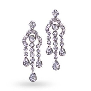 Commenti per Bling Jewelry Art Deco CZ orecchini l...