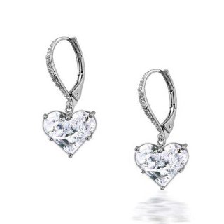 Bling Jewelry Invisible Cuore Leverba...