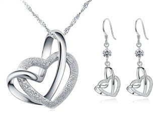 Set Collana e Orecchini in Argento 