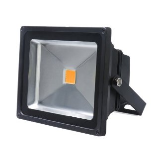 Auralum Faro Faretto da Esterno, 30W IP65 230V a LED Bianco Caldo Floodlight Proiettore Esterno Impermeabile per Illuminazione e Abbellimento in casa, giardino, hotel, paesaggio ecc