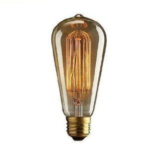 CMYK 40w Vintage lampadina - con gabbia filamento (vecchio Edison) Vite E27