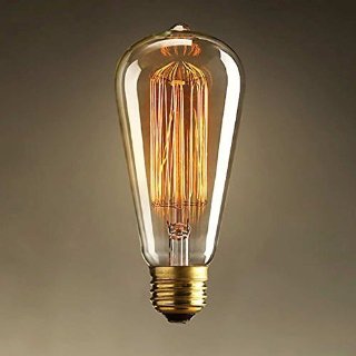 CMYK 60w Vintage lampadina - con gabbia filamento (vecchio Edison) Vite E27