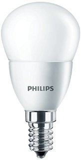 Philips Lampadina LED, Attacco E14, 4W equivalente a 25W, 230V