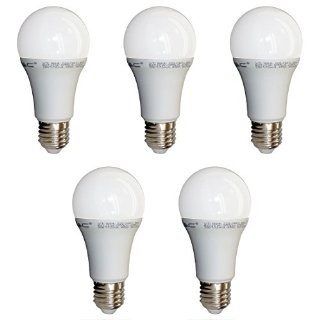 SET di 5, V-TAC, 4228, 12W, E27, LED lampadina, lampada LED, A60, ø60x118, 2700K, luce bianca calda, 1055Lm, sostituisce 75W, raggio di illuminazione 200°.