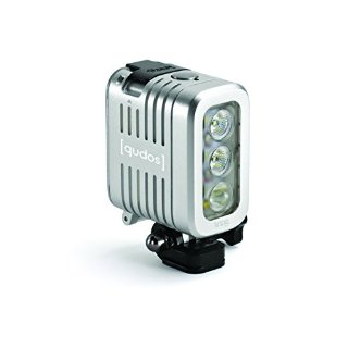 Knog Qudos Action Torcia LED per Action Cam, Argento