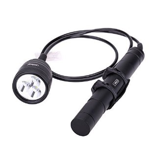 Brinyte DIV10 Magnetron Torcia LED Immersione Professionale Torcia LED per Sport All'aperto Subacquea Nuoto ,3000 Lumen