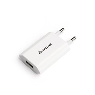 Original Salcar 5W Adattatore Alimentatore per Apple MD813 A1400, iPhone 5 5s, iPod, iPad mini USB Kabel Power Adapter