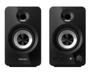 Philips SPA1260 Minispeaker, Nero