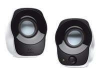 Logitech LGT-Z120 Diffusori Stereo, USB, Nero/Argento