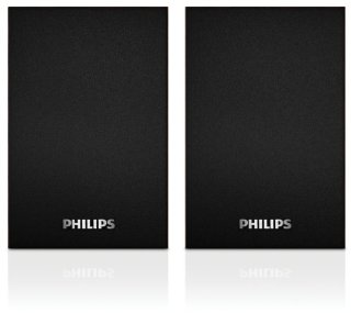 Philips SPA20/12 Altoparlanti USB per Notebook, Nero