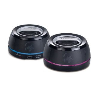 Recensioni dei clienti per Genius Stereo Portable Gaming Altoparlanti - SP-i250G, Ricarica rapida tramite porta USB, Anello Musica LED, 360 gradi Stereo Sound Field | tripparia.it