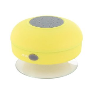 SODIAL(R) Bluetooth Cassa Altoparlante Speaker Azzurro a Ventosa Impermeabile X Cellulare