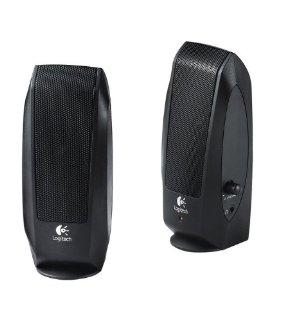 Logitech LGT-S120 Set di Altoparlanti, Modello UK, Nero