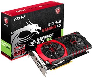 MSI GTX 960 GAMING 4G NVIDIA GeForce GTX 960 4GB