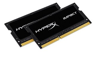 HyperX Impact HX316LS9IBK2/16 memoria 16GB 1600MHz DDR3L CL9 SODIMM (Kit di 2) 1.35V