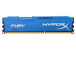 Kingston HyperX Fury Memorie DDR-III da 4 GB, PC 1600, Blu