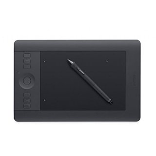 Wacom PTH-451-DEIT Intuos Pro Small Tavoletta Professionale Pen&Touch, Kit Wireless, Nero