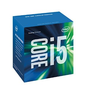 Intel Box Core Processore i5-6600, Argento