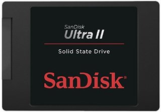 SanDisk Memoria a Stato Solido SSD Ultra II, 240GB, Nero