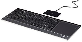 Recensioni dei clienti per Rapoo E9090P Illuminato Wireless Touchpad Keyboard (5 GHz, la ricarica per induzione, il layout tedesco) nero | tripparia.it