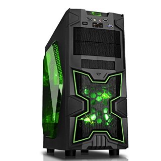 Itek Case Ninja Casse Medio da Gaming, Nero