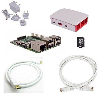 Raspberry Pi 3 Official Desktop Starter Bundle (16GB, White)