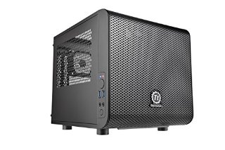 Thermaltake Core V1 Case PC Mini, Nero