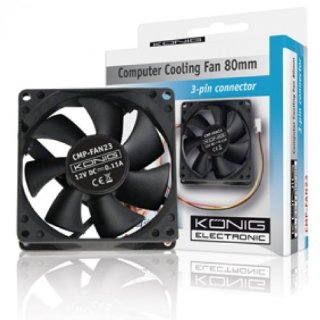 Recensioni dei clienti per König CMP-FAN23 - PC Fan (Fan, case del computer, Nero, 3-p) | tripparia.it