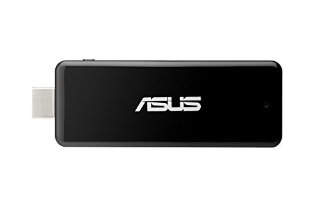 Asus QM1 PendDrive PC, Processore Intel Quad Core 1.44 Ghz, RAM 2 GB, SSD 32 GB, Nero/Antracite