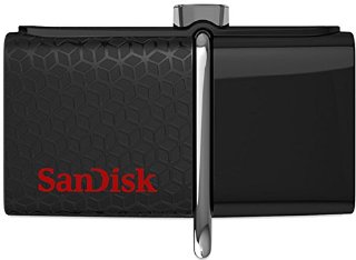 SanDisk Unità Flash Ultra Dual USB 3.0, 64 GB, fino a 130 MB/sec FFP