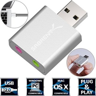 Recensioni dei clienti per Adattatore audio stereo esterno Sabrent alluminio USB per Windows e Mac. Plug and play senza necessità di driver. [Argento] (AU-EMAC) | tripparia.it