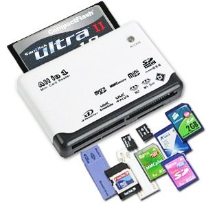 Recensioni dei clienti per DIGIFLEX Card Reader USB 2.0 tutto in uno di memoria: Mini SD, MMC-Mobile, SDHC, M2, TF, XD, CF | tripparia.it