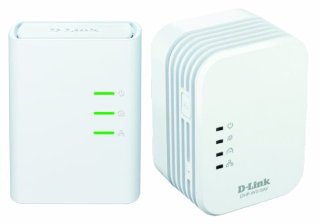 D-Link DHP-W311AV PowerLine AV500, Wireless N 300Mbps con 1 Porta Ethernet, Design Compatto, Pulsante Wi-Fi, Kit con 2 Adattatori, Configurazione Facile