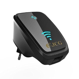 JCG U25 300Mbps WiFi Ripetitore di Estensore di Ampio Senza Fili Inserire e Usare, Supporta AP / Ripetitore / Client / WPS / One Push Setup / WAN / LAN