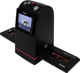 Rollei DF-S 190 SE Scanner per Diapositive e Negativi, 9 Megapixel, SD/SDHC/MMC Fino a 16 GB