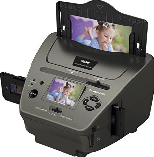 Rollei PDF-S 340 - Multi Scanner per Diapositive, Negativi e Foto - 14 Megapixel - Nero