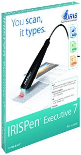 IRISPen Executive 7 Scanner a Penna, Nero [Software per il download]