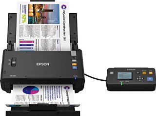 Epson Workforce Ds-520N Scanner, Nero