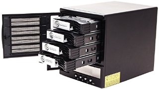 Thecus Nas Uff&Casa Cassa di Archiviazione, 4Bay, 1.6Ghz, 2GB, Nero