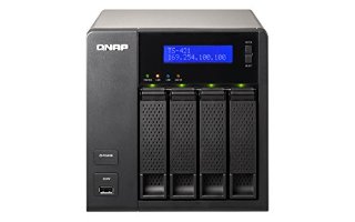 QNAP TS-421 0/4HDD Tower NAS, Nero